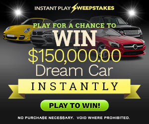 Win A $150,000 DREAM CAR